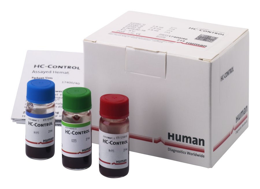 HumaCount control, 3 x 2.5 ml