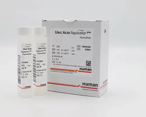 Ácido úrico para HumaStar 300SR, 2 x 100 pruebas
